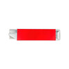 Side view of Encore EP-270 Tap-to-Open Safety Knife with red handle and metal blade assembly