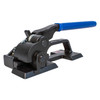 Three-quarter view of the EP-3259 manual steel strapping tensioner for industrial steel banding applications