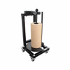 Front view of Encore EP-5960 Vertical Kraft Paper Dispenser loaded with kraft paper