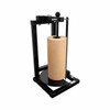 Encore EP-5960 Vertical Kraft Paper Dispenser with kraft paper roll and caster wheels