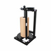 Rear angled view of Encore EP-5960 Vertical Kraft Paper Dispenser with kraft paper roll