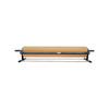 EP-5920 Wall-Mount Kraft Paper Dispenser with kraft paper roll and smooth cutting blade, front view