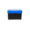 EP-715 Magnetic Forklift Tool Tray with blue protective lid, front view