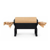 Front view of Encore EP-5957-BM Bench Mount Center-Pull Kraft Paper Dispenser loaded with kraft paper