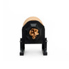 End view of Encore EP-5957-BM Bench Mount Center-Pull Kraft Paper Dispenser showing paper dispensing opening