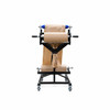 Front view of Encore EP-5975 Mobile Adjustable Paper Crumpler Stand with roller system