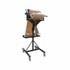 Encore EP-5975 Mobile Adjustable Stand with paper crumpler and kraft paper rolls installed