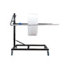 Side view of Encore EP-6450 Heavy-Duty Floor Bubble Wrap and Foam Roll Dispenser with narrow bubble wrap roll