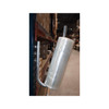 Encore EP-770 Magnetic U-Hook Holder mounted to warehouse pallet racking holding a hand stretch film roll for easy access