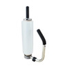 Encore EP-787 coreless stretch film adapter with integrated dispenser handle installed in a coreless stretch film roll for 2-inch or 3-inch applicators