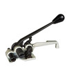 Left side view of MUL-375 heavy-duty manual windlass tool for tightening woven and composite cord strapping