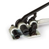 Close-up of MUL-375 cord strapping tensioner for up to 1-5/8-inch cord strapping with windlass tensioning mechanism