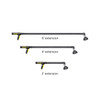 Shrinkfast heat tool shown with 2', 4', and 6' extension wand options