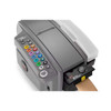 BP-555eS electronic water-activated tape dispenser control panel with color-coded tape length buttons