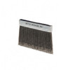 Replacement Water Brush for BP-500 Tape Dispenser – angled view showing dark bristles and metal mounting base