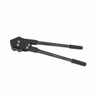 Encore EP-1870 HD double notch steel strapping sealer with extended black steel handles, cushioned grips, and heavy-duty side action sealing head