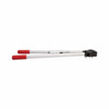 Signode RDC-3431 manual steel strapping sealer featuring extended silver operating handles, red rubber grips, and a black double reverse notch sealing mechanism