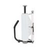 Rear angled view of the EP-880 Hand Stretch Film Stringer Dispenser showing stringing assembly and ergonomic frame