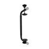 Angled view of the EP-838 Economy Hand Stretch Film Dispenser showing lightweight steel frame and foam handle