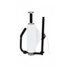 Front right angle view of the EP-890 Hand Stretch Film Roping Dispenser showing stretch film roll and roping mechanism