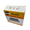 Case of clear hot melt carton sealing tape 2 inch x 110 yard 1.9 mil containing 36 rolls