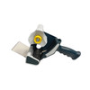 EP-695 3-inch carton tape dispenser angled view showing tape roller, tension control and handle