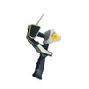 EP-695 handheld carton tape dispenser side view with adjustable tension knob and cutting blade