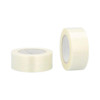 Two rolls of General Purpose Filament Strapping Tape, 2" x 60 yd, shown horizontal and upright