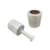 5-inch x 1000-foot 90 gauge mini stretch film roll with reusable hand dispenser for efficient manual stretch wrapping