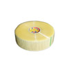 Clear machine hot melt carton sealing tape roll, 2 inch x 3,000 feet, 2 mil, horizontal view