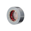 Wrap-Tite Select Grade Silver Duct Tape 2" x 60 yd roll – rear angled view showing inner core