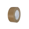 Flat Back Packaging Tape, 2" x 60 yd, opposite angled view showing brown tape roll and inner core