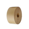 Natural reinforced water-activated kraft tape roll, 72mm x 450', 6.3 mil, reverse angle view