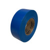 2" x 180' blue shrink wrap tape roll – upright right angled view