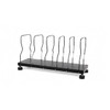 EP-5810 Industrial Carton Stand with adjustable dividers and heavy-duty steel base