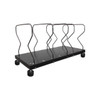 EP-5810 Industrial Carton Stand with adjustable wire dividers and leveling feet
