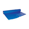 Blue marine shrink wrap roll for winterizing boats and protecting watercraft during storage and transportation