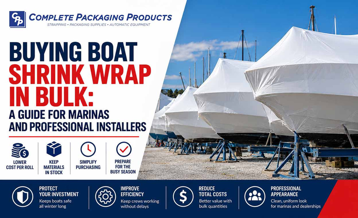 Bulk Boat Shrink Wrap: A Guide for Marinas & Installers