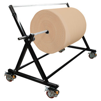 EP-6525 Industrial Heavy-Duty Roll Stand with Adjustable Feed Bar