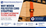 Woven Polyester Cord Strapping: A Great Alternative to Steel Strapping