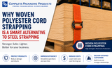 Why Woven Polyester Cord Strapping Is an Excellent Alternative to Steel Strapping