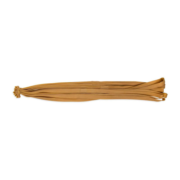 Encore 1" x 34" Pallet Stretch Bands bundled together for securing palletized loads