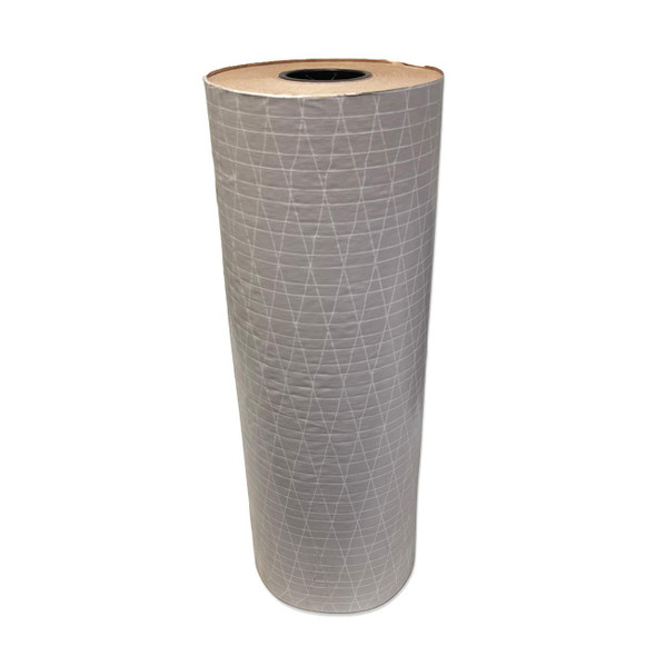 60" x 600' 50# Poly Coated Scrim Paper, Steel Wrap Paper