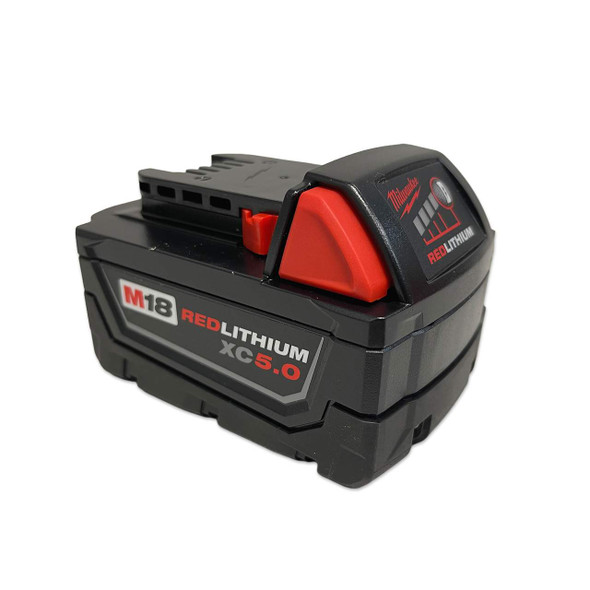 Milwaukee 18.0VDC 5.0Ah M18 Li-Ion Battery