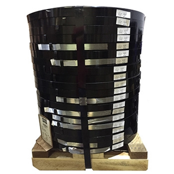 1 1/4" x .025" x 988' High Tensile Steel Strapping RW (Black) - 1062 1 1/4" x .025" x 988' High Tensile Steel Strapping RW (Black) - 1062