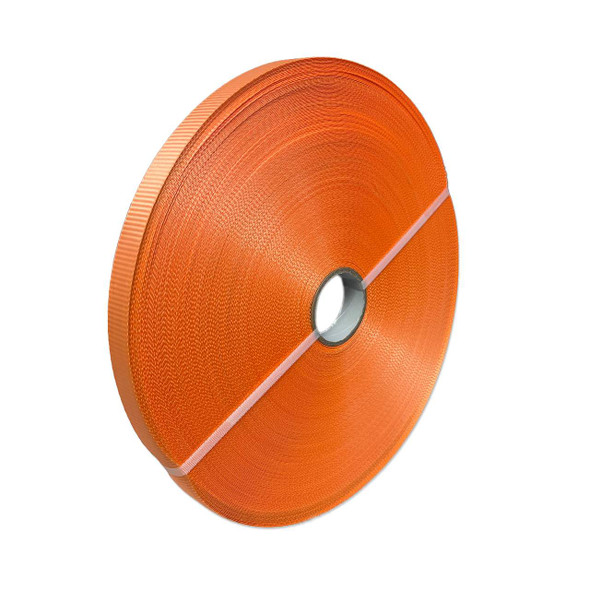 1 1/2" x 600' Extra HD Woven Poly Cord Strapping - 1608