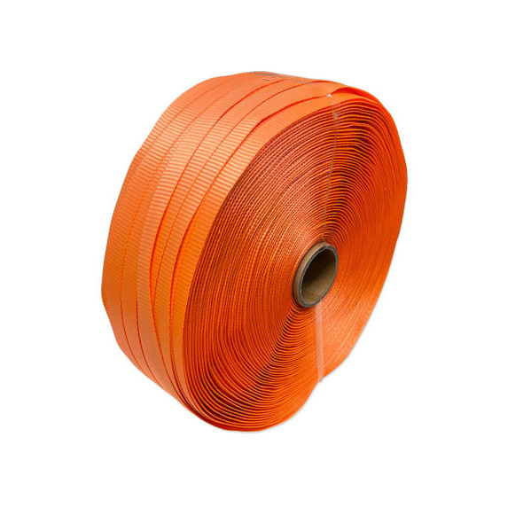 1" x 2500' HD Woven Poly Cord Strapping - 1697