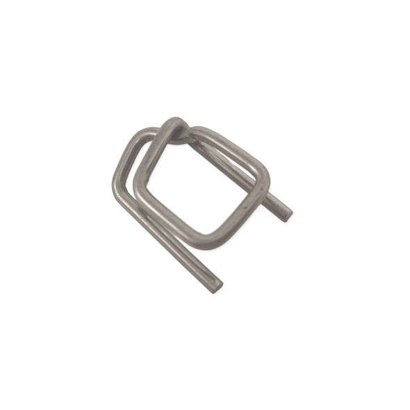 5/8" Notched Clean Phosphate Wire Strapping Buckle