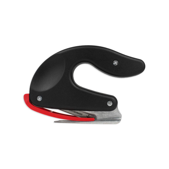 Side view of Encore EP-260 Safety Slide Cutter showing ergonomic grip and guarded cutting blade