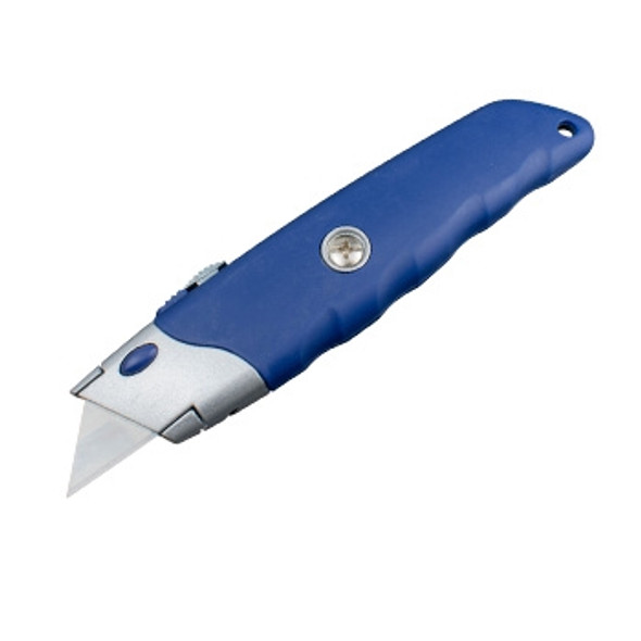 Retractable Steel Knife with Rubber Casing Retractable Steel Knife with Rubber Casing